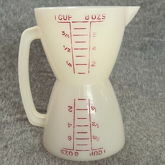 Tupperware Wet Dry Double Measuring Cup - Picture 3 of 8